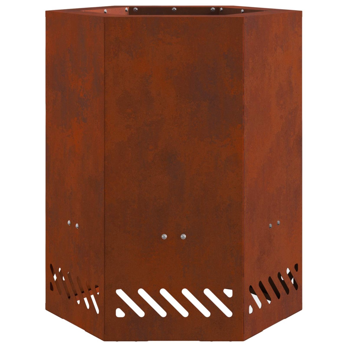 vidaXL Ατμόσφαιρα χωρίς καπνό Σκ rusty Ατσάλι Σκληρυθέν στον Αέρα
