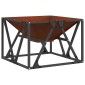 vidaXL Φωτιά Μπολ Σκ rusty 50 x 50 x 35 cm Ατσάλι Σκληρυθέν στον Αέρα