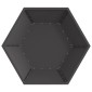 vidaXL Φωτιά Μπολ Μαύρο 100 x 100 x 28 εκ. Ατσάλι Σκληρυθέν στον Αέρα
