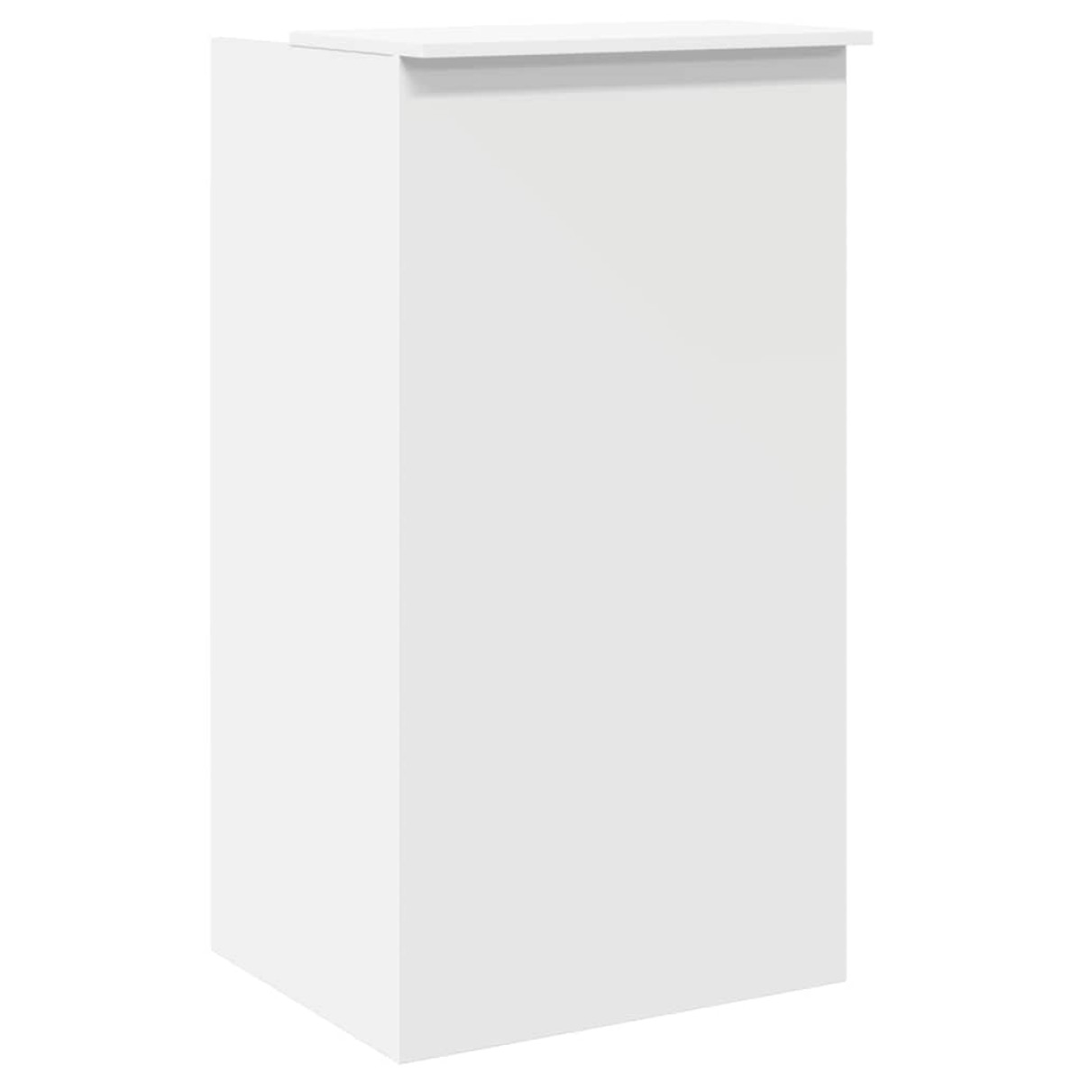 vidaXL Γραφείο Υποδοχής Λευκό 55x50x103,5 εκ. από Τεχνητό Ξύλο