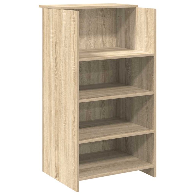 vidaXL Γραφείο Υποδοχής από Ξύλο Sonoma Δρυς 55x50x103,5 εκ. από Τεχνητό Ξύλο