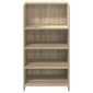 vidaXL Γραφείο Υποδοχής από Ξύλο Sonoma Δρυς 55x50x103,5 εκ. από Τεχνητό Ξύλο