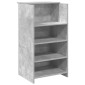 vidaXL Γραφείο υποδοχής 55x50x103,5 εκ. Επεξεργασμένο Ξύλο