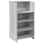 vidaXL Γραφείο υποδοχής 55x50x103,5 εκ. Επεξεργασμένο Ξύλο