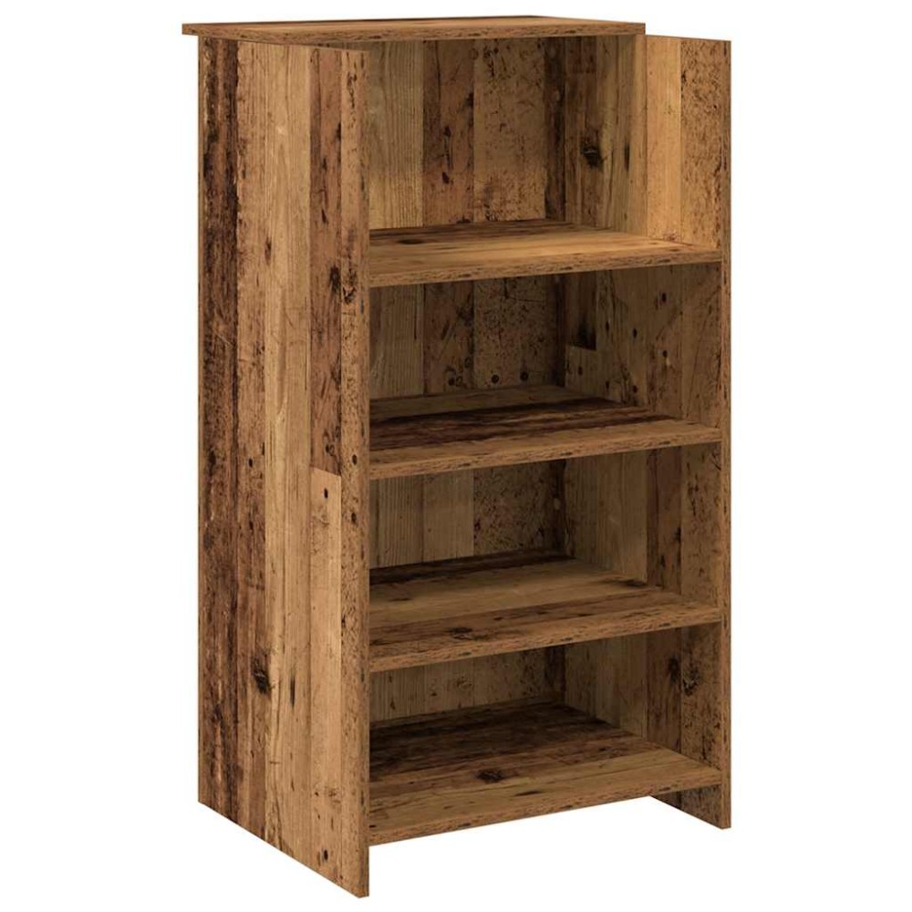 vidaXL Γραφείο υποδοχής Παλιό Ξύλο 55x50x103,5 εκ. Επεξεργασμένο Ξύλο