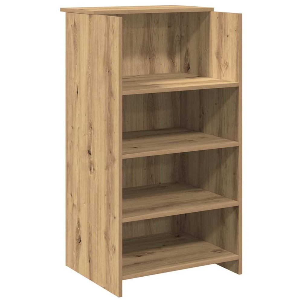 vidaXL Γραφείο υποδοχής 55x50x103,5 εκ. Επεξεργασμένο Ξύλο