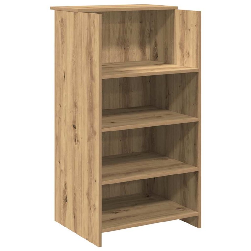 vidaXL Γραφείο υποδοχής 55x50x103,5 εκ. Επεξεργασμένο Ξύλο