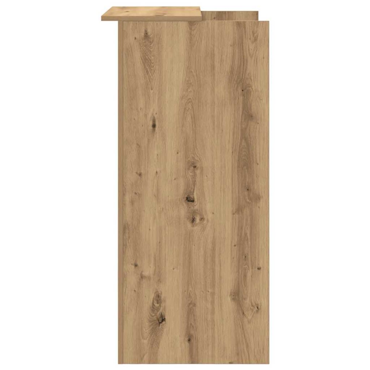 vidaXL Γραφείο υποδοχής 55x50x103,5 εκ. Επεξεργασμένο Ξύλο