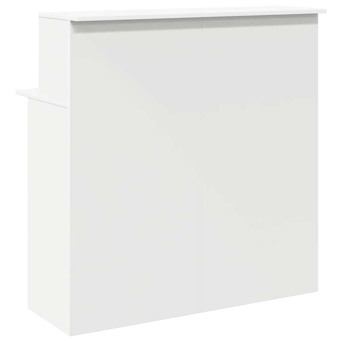 vidaXL Γραφείο Υποδοχής Λευκό 100x50x103,5 εκ. από Τεχνητό Ξύλο
