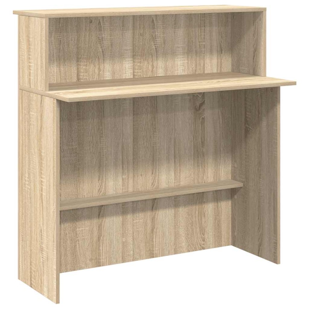 vidaXL Γραφείο Υποδοχής από Ξύλο Sonoma Δρυς 100x50x103,5 εκ. από Τεχνητό Ξύλο