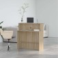 vidaXL Γραφείο Υποδοχής από Ξύλο Sonoma Δρυς 100x50x103,5 εκ. από Τεχνητό Ξύλο