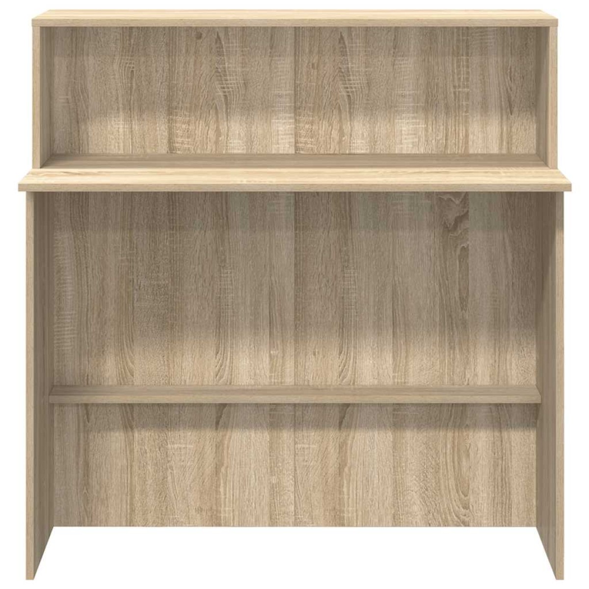 vidaXL Γραφείο Υποδοχής από Ξύλο Sonoma Δρυς 100x50x103,5 εκ. από Τεχνητό Ξύλο