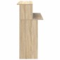 vidaXL Γραφείο Υποδοχής από Ξύλο Sonoma Δρυς 100x50x103,5 εκ. από Τεχνητό Ξύλο