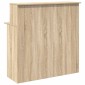 vidaXL Γραφείο Υποδοχής από Ξύλο Sonoma Δρυς 100x50x103,5 εκ. από Τεχνητό Ξύλο