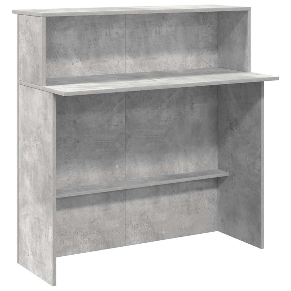 vidaXL Γραφείο υποδοχής 100x50x103,5 εκ. Επεξεργασμένο Ξύλο