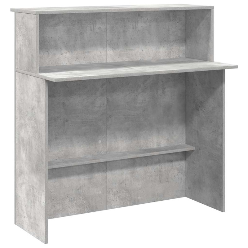 vidaXL Γραφείο υποδοχής 100x50x103,5 εκ. Επεξεργασμένο Ξύλο