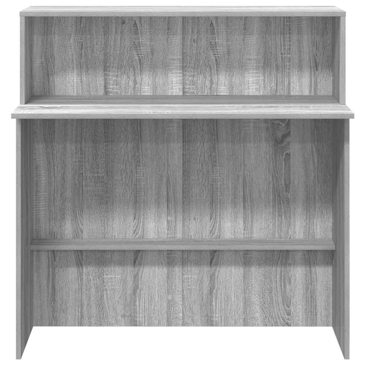 vidaXL Γραφείο υποδοχής 100x50x103,5 εκ. Επεξεργασμένο Ξύλο