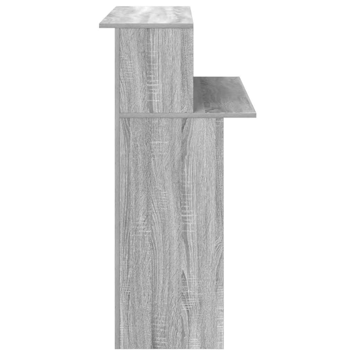 vidaXL Γραφείο υποδοχής 100x50x103,5 εκ. Επεξεργασμένο Ξύλο