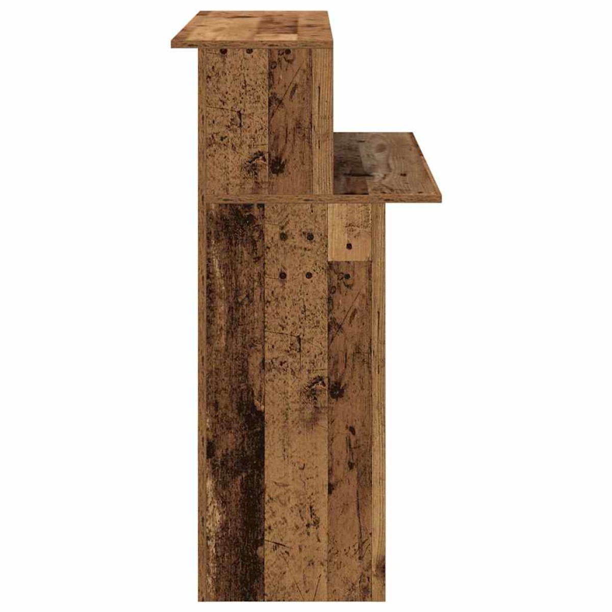 vidaXL Γραφείο υποδοχής Παλιό Ξύλο 100x50x103,5 εκ. Επεξεργασμένο Ξύλο