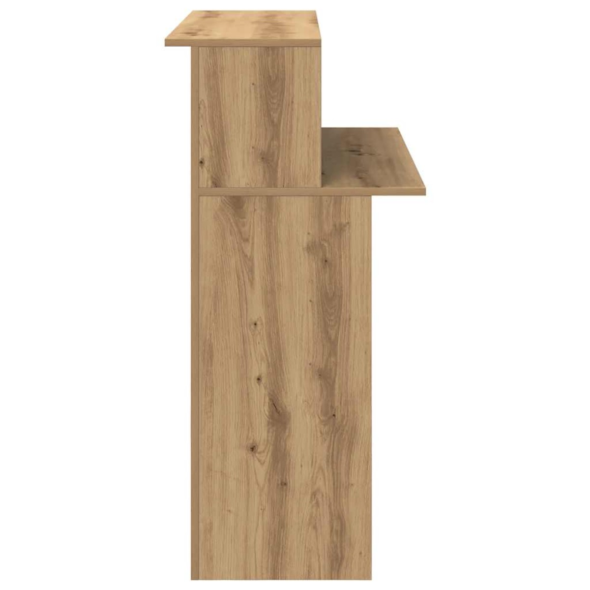vidaXL Γραφείο υποδοχής 100x50x103,5 εκ. Επεξεργασμένο Ξύλο
