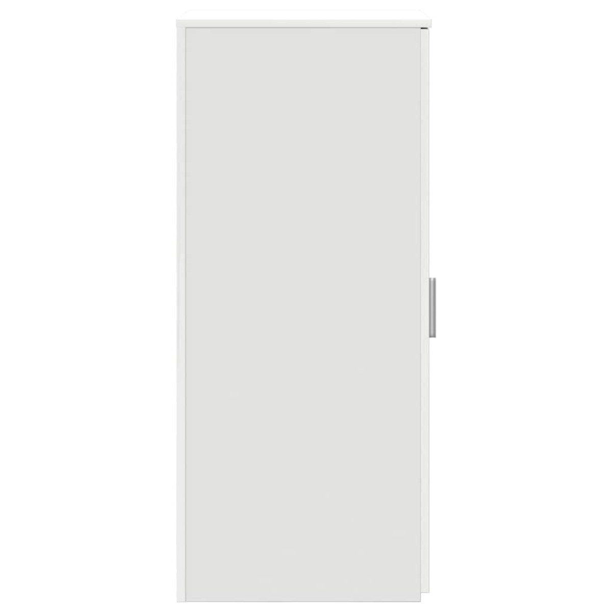 vidaXL Ντουλάπι Αποθήκευσης Λευκό 40x45x103,5 εκ. από Τεχνητό Ξύλο
