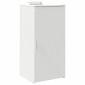 ντουλάπι αποθήκευσης vidaXL Λευκό 50x45x103,5 cm Κατασκευασμένο ξύλο