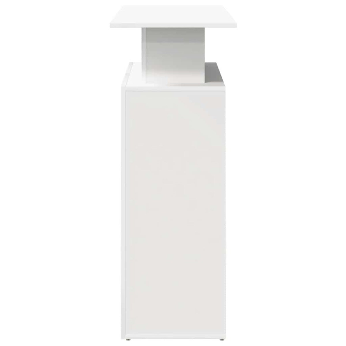 vidaXL Γραφείο Υποδοχής Λευκό 100x40x104 εκ. από Τεχνητό Ξύλο