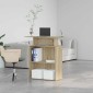 vidaXL Γραφείο Υποδοχής από Sonoma Δρυς 100x40x104 εκ. από Τεχνητό Ξύλο