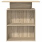vidaXL Γραφείο Υποδοχής από Sonoma Δρυς 100x40x104 εκ. από Τεχνητό Ξύλο