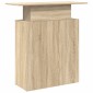 vidaXL Γραφείο Υποδοχής από Sonoma Δρυς 100x40x104 εκ. από Τεχνητό Ξύλο