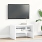 ντουλάπι τηλεόρασης vidaXL Λευκό 60x40x40 cm Κατασκευασμένο ξύλο