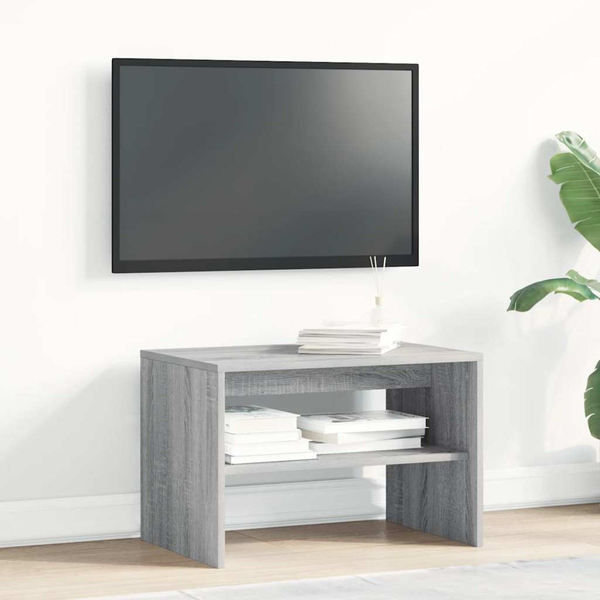 ντουλάπι τηλεόρασης vidaXL Γκρι Sonoma 60x40x40 cm Κατασκευασμένο ξύλο