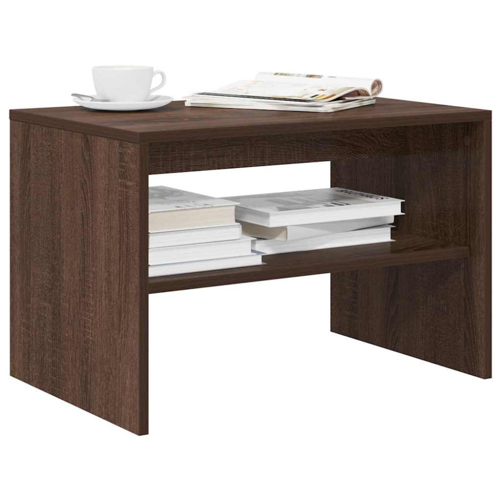 vidaXL Ντουλάπι τηλεόρασης καφέ δρυς 60x40x40 cm Ξύλινη κατασκευή