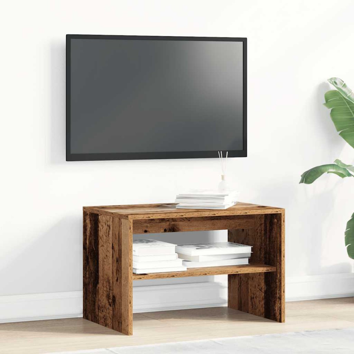 ντουλάπι τηλεόρασης vidaXL Παλιό ξύλο 60x40x40 cm Κατασκευασμένο ξύλο