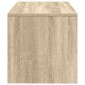 vidaXL Έπιπλο Τηλεόρασης Sonoma Δρυς 80 x 40 x 40 εκ. από Μοριοσανίδα