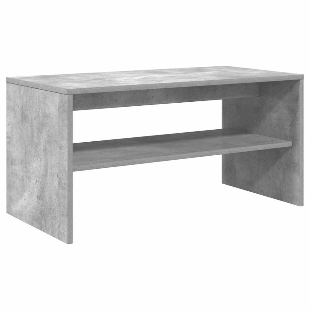 vidaXL Έπιπλο Τηλεόρασης Γκρι Σκυροδέματος 80x40x40 εκ. Μοριοσανίδα