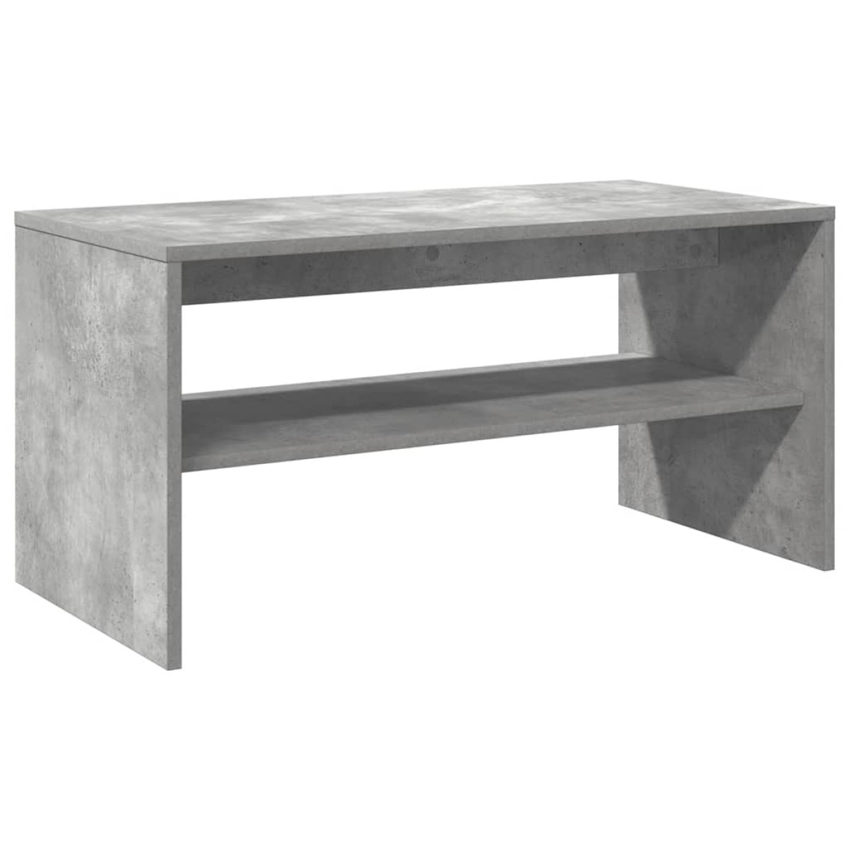 vidaXL Έπιπλο Τηλεόρασης Γκρι Σκυροδέματος 80x40x40 εκ. Μοριοσανίδα