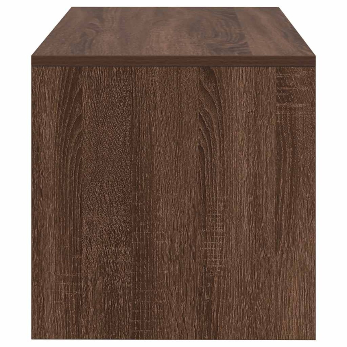 vidaXL Έπιπλο Τηλεόρασης Καφέ Δρυς 80x40x40 εκ. Επεξεργασμένο Ξύλο