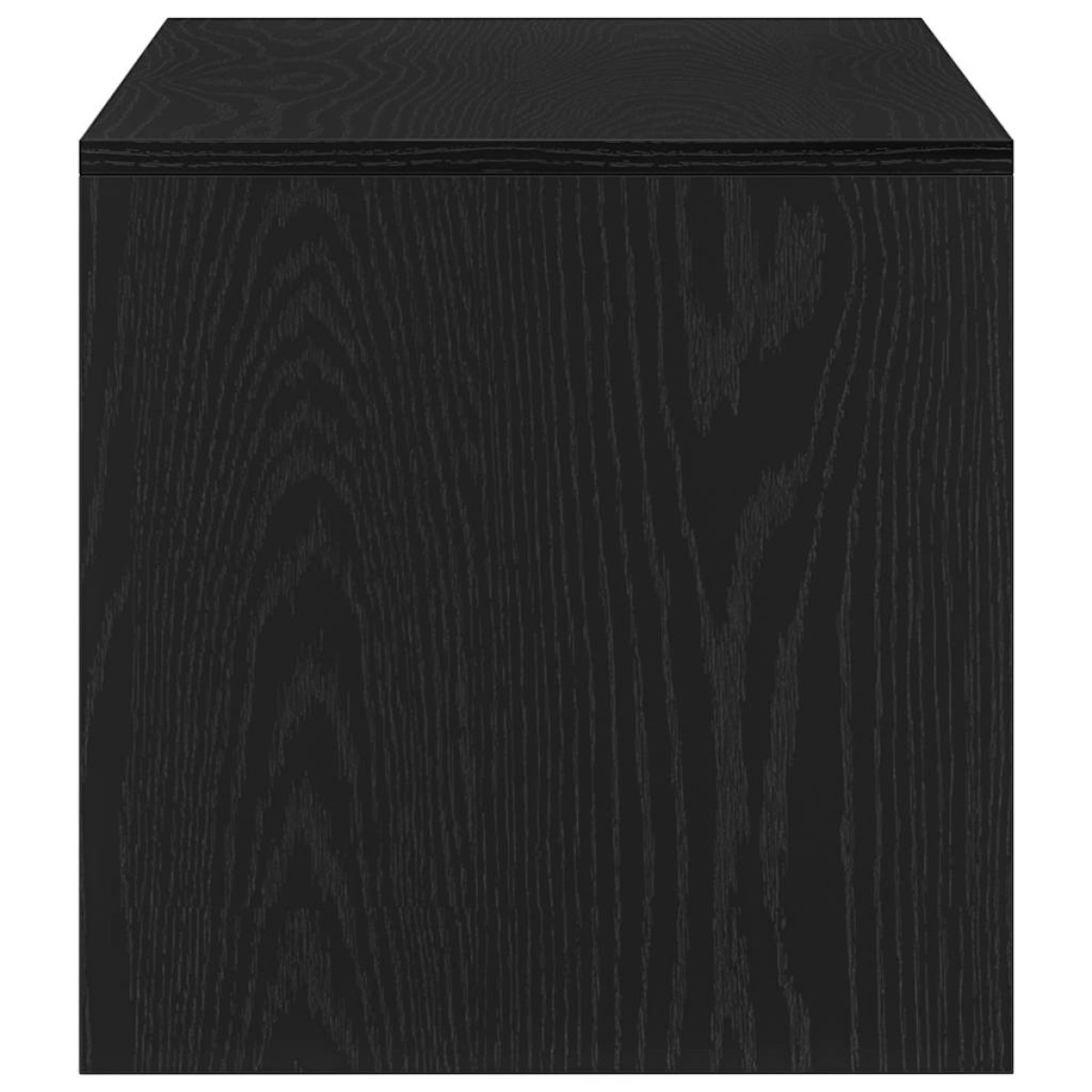 ντουλάπι τηλεόρασης vidaXL Μαύρη δρυς 100x40x40 cm Κατασκευασμένο ξύλο