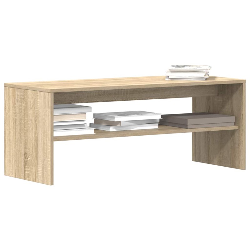 vidaXL Έπιπλο Τηλεόρασης Sonoma Δρυς 100x40x40 εκ. από Μοριοσανίδα