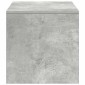 vidaXL Έπιπλο Τηλεόρασης Γκρι Σκυροδέματος 100x40x40 εκ. Μοριοσανίδα