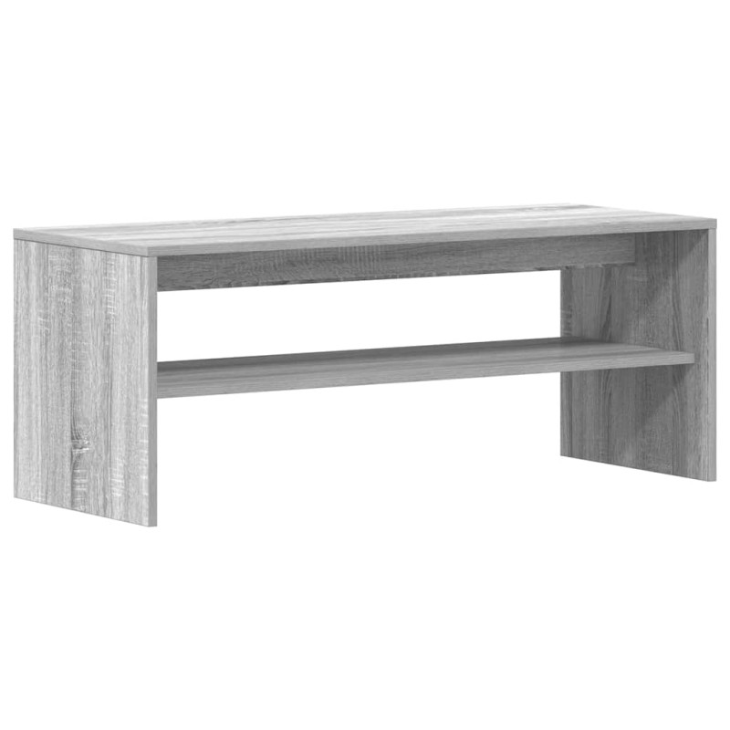 vidaXL Έπιπλο Τηλεόρασης Γκρι Sonoma 100x40x40 εκ. από Επεξεργ. Ξύλο