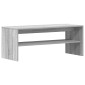 vidaXL Έπιπλο Τηλεόρασης Γκρι Sonoma 100x40x40 εκ. από Επεξεργ. Ξύλο