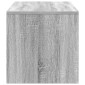 vidaXL Έπιπλο Τηλεόρασης Γκρι Sonoma 100x40x40 εκ. από Επεξεργ. Ξύλο