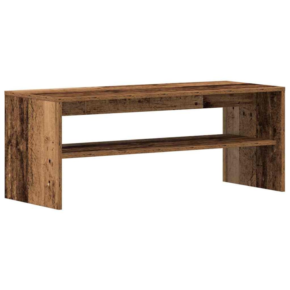 vidaXL Έπιπλο Τηλεόρασης Παλιό Ξύλο 100 x 40 x 40 εκ. από Μοριοσανίδα