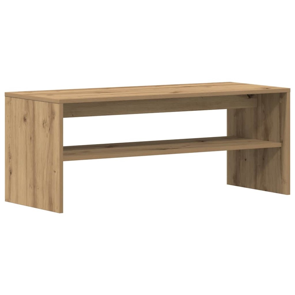 vidaXL Έπιπλο Τηλεόρασης Αρτισιανή Δρυς 100x40x40 εκ από Επεξεργ. Ξύλο