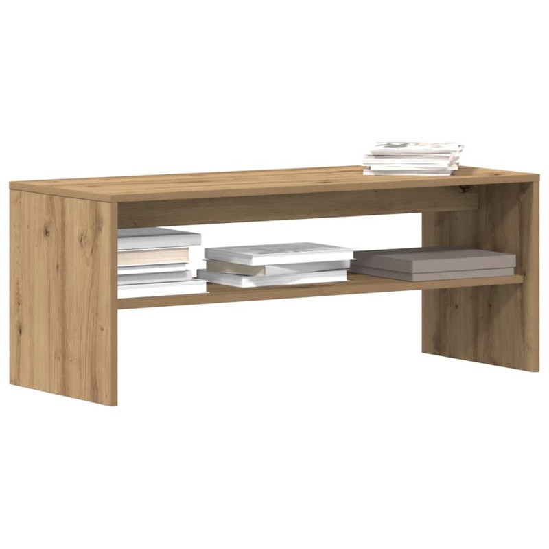 vidaXL Έπιπλο Τηλεόρασης Αρτισιανή Δρυς 100x40x40 εκ από Επεξεργ. Ξύλο