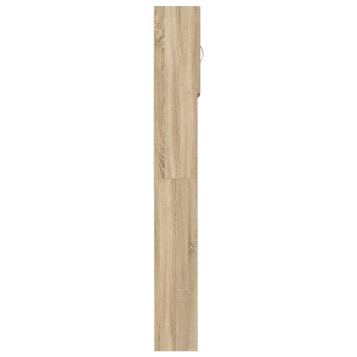 vidaXL Ντουλάπι Πλυντηρίου Χρώμα Sonoma Δρυς 64x24x190 εκ Επεξ. Ξύλο