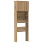 vidaXL Ντουλάπι πλυντηρίου ρούχων Artisan Oak Κατασκευασμένο ξύλο