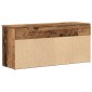 Πάγκος παπουτσιών vidaXL Παλαιό ξύλο 102x30,5x45 cm Ξύλο μηχανής